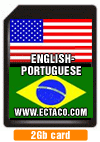 2GB SD Card English-Portuguse iTRAVL NTL-2Pg